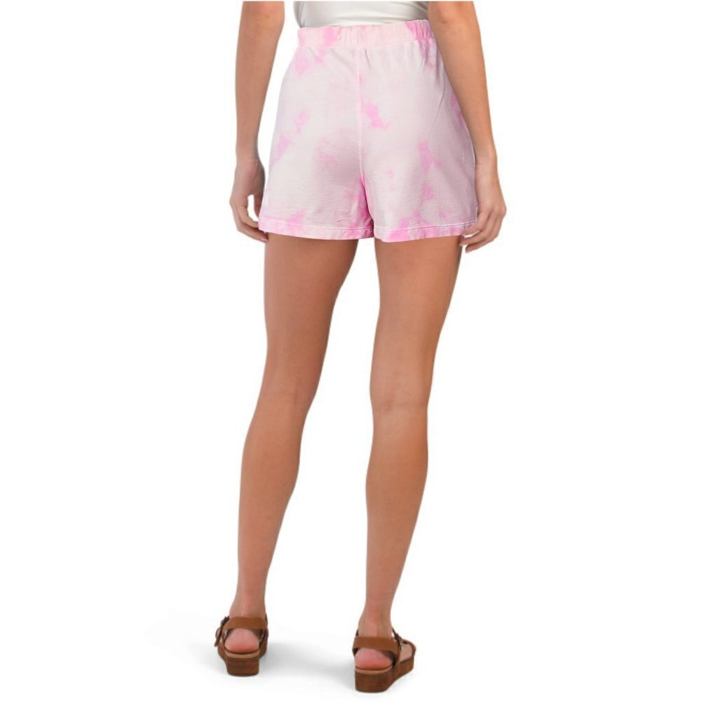 NWT Lucky Brand Women's Tie Dye Print Side Pockets Soft Cotton Casual Shorts - Picture 3 of 7